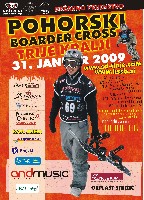 Plakat boardercros 2009